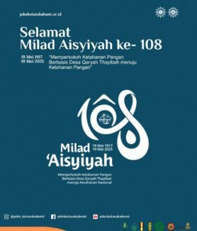 Poster milad aisyiyah kota sukabumi
