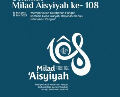 Poster milad aisyiyah kota sukabumi